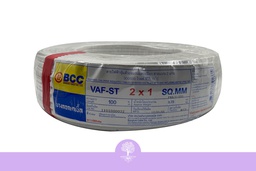 [BCC-C3P0022V1022] 2C x 1mm^2 (Twin Flat) (100M Coil) BCC-VAF(ST)