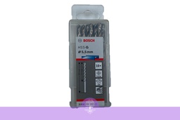 [2608595064] 5.5mm, BOSCH, Metal Drill Bit, HSS-G ((10 PCs/Pack)