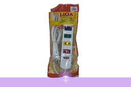 [4S3W] 4S3W, 2 x 3m, LiOA, Plastic Body Extension Socket 