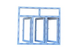 [Pandora_Aladdin_00014] (4' x 4') & Up, ALADDIN UPVC Casement Window 