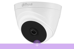 [DH-HAC-T1A21P-0360B] 2MP, IR, Dome, 3.6mm Wide, Dahua, HDCVI Camera