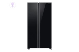 [RS62R50012C/ST] Side by Side - 2 Door, 655L  ,Samsung, Refrigerator (Black)