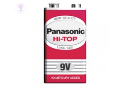 [DC-0016] 6F22DT/1S, 9V, Panasonic, Hi-Top Battery (Red) (1Pcs)