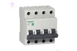 [EZ9F56463] 4P, 63A, C-Curve, 6000A, 230V, Schneider Easy9 MCB 