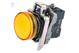 [XB4BVG5] 120V LED, Yellow, Schneider Pilot Light Body