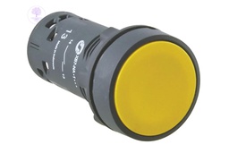 [XB7NA85] 1NO+1NC, Spring Return, Yellow , Schneider Push Botton 