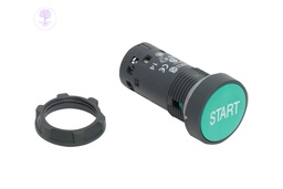 [XB7NA3133] 1NO, Spring Return, Marked "START", Schneider Push Botton 