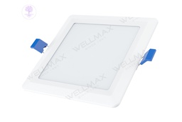 [L-DL-0220(S)-12W] 12W Square WELLMAX Sunflower Series LED Recess Downlight