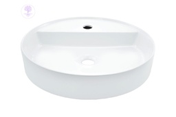 [JDS-WHT-25939] JDS-WHT-25939, JaquarThin Rim Table Top Basin, Shape - Round