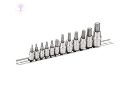 [202011] 12Pcs 1/4" &1/2" HOTECHE Dr. Torx Bit Socket