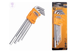 [260309] 9pcs HOTECHE Extra Long  Key Set