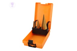 [501044] 3Pcs HOTECHE Hss Step Drill Bit Set