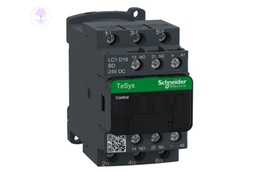 [LC1D18BD] 3 Pole, 18A, 9kW, 24V DC, M/C, Schneider