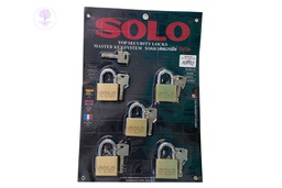 [1001042-40A] MK No. 4507 - 40mm/5 SQ, Master Key Gold (Short) (Five Pair), SOLO