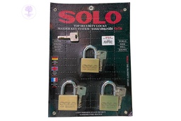 [1001043-40A] MK No. 4507 - 45mm/3 SQ, Master Key Gold (Short) (Three Pair), SOLO