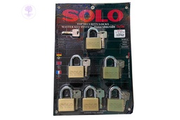 [1001045-40A] MK No. 4507 - 45mm/6 SQ, Master Key Gold (Short) (Six Pair), SOLO