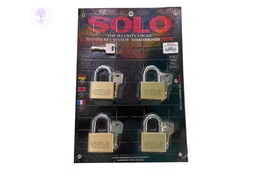 [1001046-40A] MK No. 4507 - 50mm/4 SQ, Master Key Gold (Short) (Four Pair), SOLO