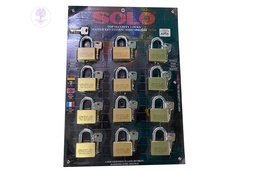 [1001049-40A] MK No. 4507 - 50mm/12 SQ, Master Key Gold (Short)(11 Pair), SOLO