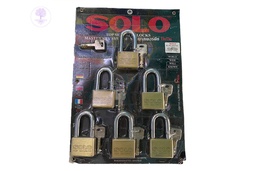 [1001052-40A] MK No. 4507 - 45mm/6 SQL, Master Key Gold Long (Six Pair), SOLO