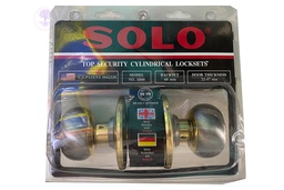 [1002002-40A] No. 6800 SS-PB, Lock (Silver)  Cylindrical Lockset, SOLO