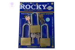 [2001036-40A] MK No. 747 - 50/3 (BL), Master Key Gold (Long) (3 Pair), ROCKY 