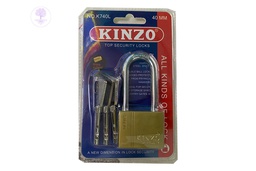 [3001004-40A] No. 740 - 40mm (L),  Square Shape Gold (Long), KINZO