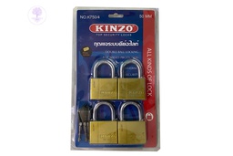 [3001022-40A] KA No. 750 - 50/4  50mm,  Same Line Gold (Short)(4 Pair), KINZO