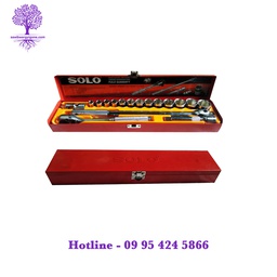 [1013034-40A] No. 517- SOLO 17Pcs Socket Set 