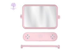 [DS333-Pink] 600 x 485 x 50mm, DS333-Square Mirror (Pink)