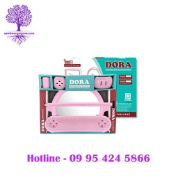 [DC666-Pink] 600 x 485 x 50mm, DC666-Round  Mirror (Pink)