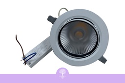 [Opple_00190] 40W, Moonlight, Opple LED Ajustable Spotlight (HJ Series), LEDSpotRA-HJ 40W-3000-24D-WH-GP