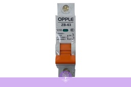 [Opple_00537] 16A, 1 Pole, Opple MCB, ZB-63C16-1P-breaker