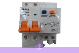 [Opple_00555] 25A, 2 Pole, Opple RCBO, ZBLE-63C25-2P-leakage circuit breaker